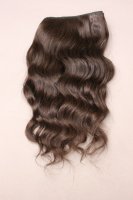 Machine Weft Indian Hair Wavy Straight